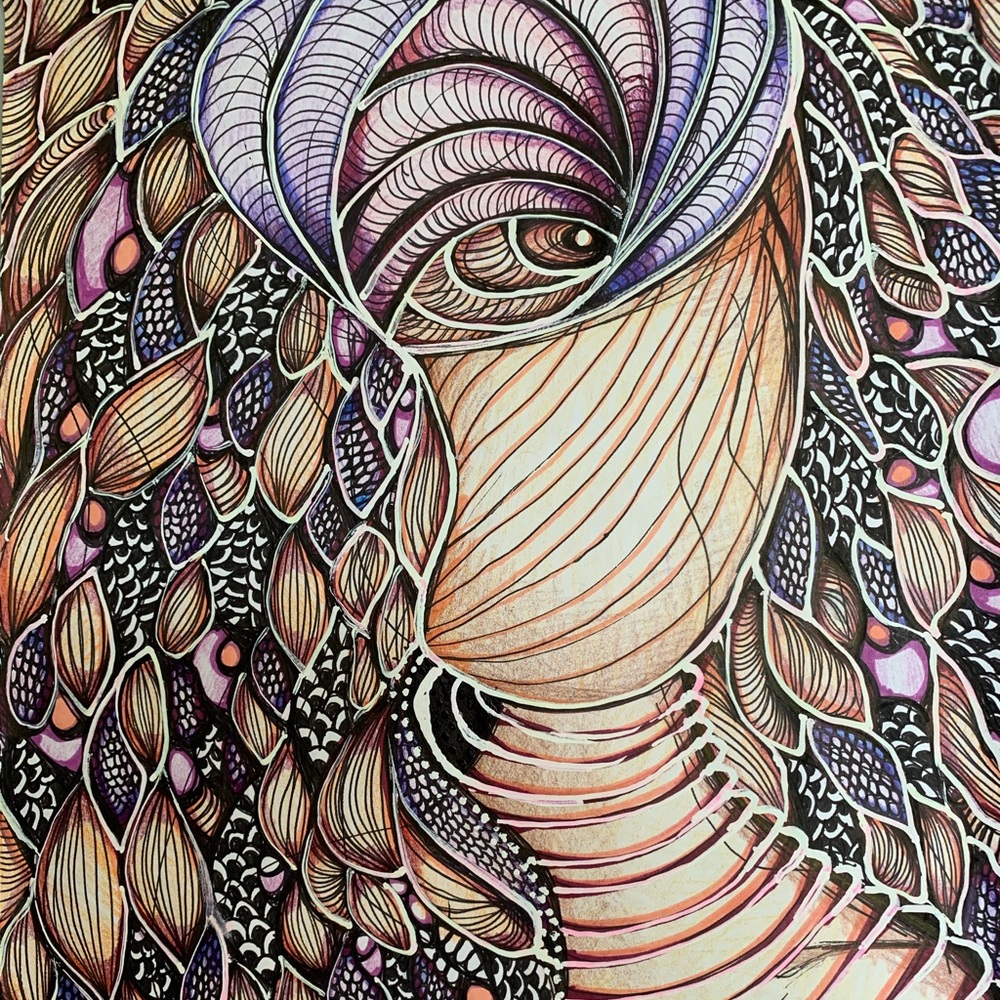 Highlights- a print of my original painting